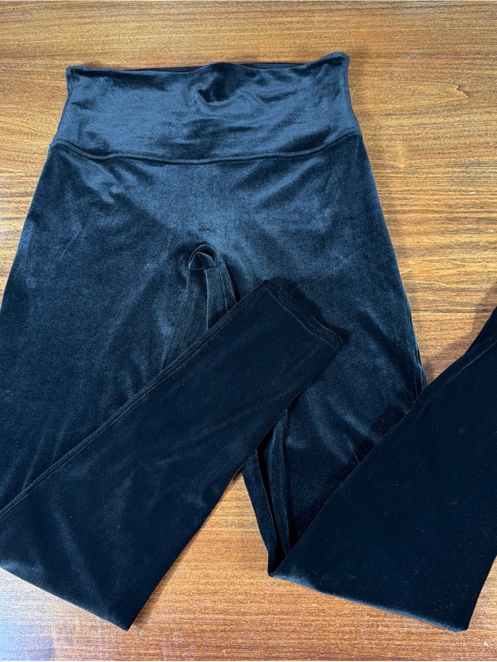 Spanx Black Velvet High Women’s Leggings